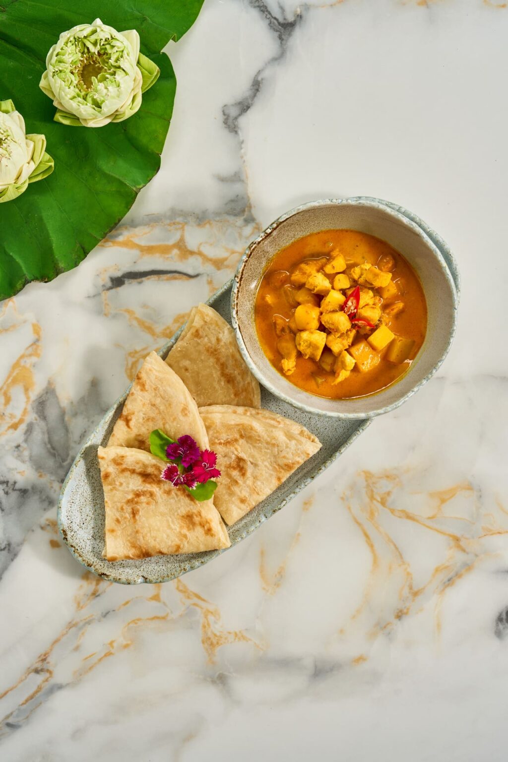 Golden Chicken Roti