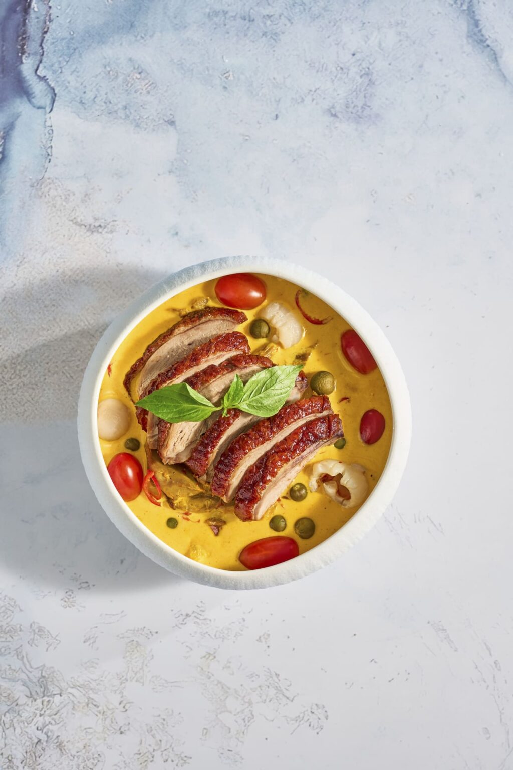 Red Curry With Roasted Duck